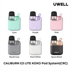 Shop Uwell Caliburn G3 Lite Koko Pod Kit in Pakistan