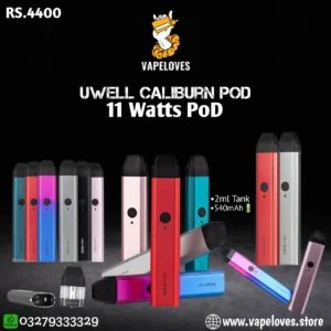 UWELL CALIBURN 11W POD SYSTEM KIT PRICE IN PAKISTAN
